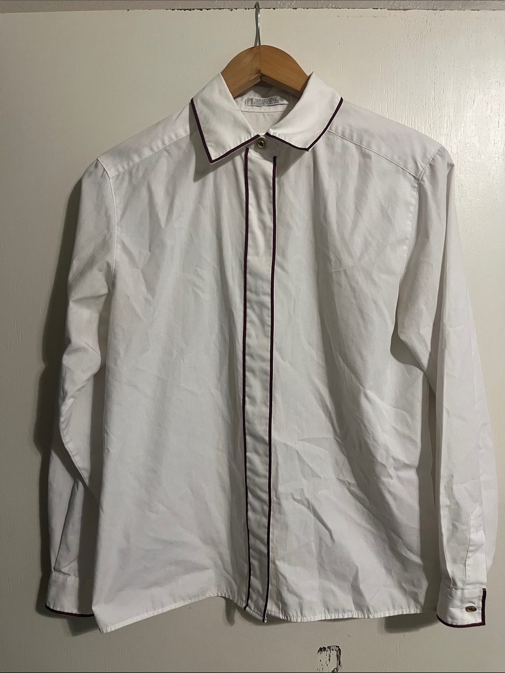 Talbots White Button Up